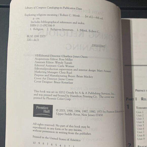 Exploring Religious Meaning (6th Edition) Paperback Book by Robert Monk - Picture 4 of 6